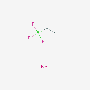 molecular formula C2H5BF3K B7881301 CID 11600679 