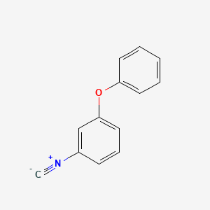 molecular formula C13H9NO B7881304 1-Isocyano-3-phenoxybenzene 