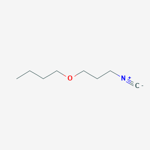 molecular formula C8H15NO B7881309 1-(3-Isocyanopropoxy)butane CAS No. 602262-06-6