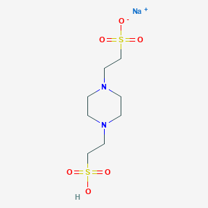 molecular formula C8H17N2NaO6S2 B7881348 CID 82289 