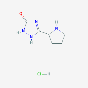molecular formula C6H11ClN4O B7881363 CID 50944362 