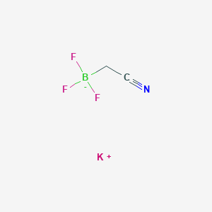molecular formula C2H2BF3KN B7881391 CID 11615185 