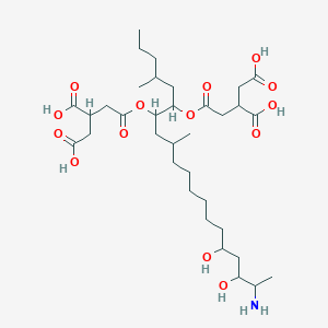 molecular formula C34H59NO14 B7881416 Fumonisin B2 from Fusarium moniliforme 