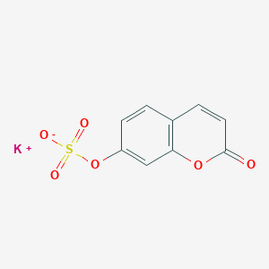 molecular formula C9H5KO6S B7881474 potassium;(2-oxochromen-7-yl) sulfate 