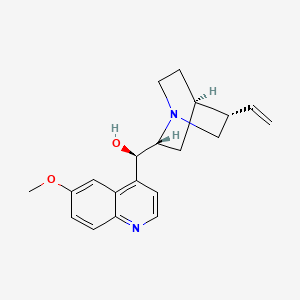 molecular formula C20H24N2O2 B7881513 (R)-(6-Methoxyquinolin-4-yl)((1R,2R,4R,5S)-5-vinylquinuclidin-2-yl)methanol 