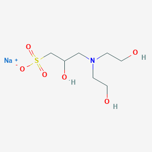 sodium;3-[bis(2-hydroxyethyl)amino]-2-hydroxypropane-1-sulfonate