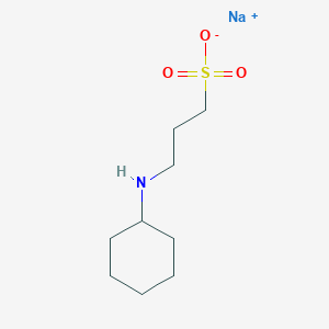 molecular formula C9H18NNaO3S B7881543 CID 12574442 