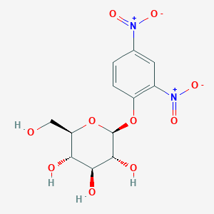 molecular formula C12H14N2O10 B7881561 2,4-二硝基苯基 β-d-吡喃葡萄糖苷 