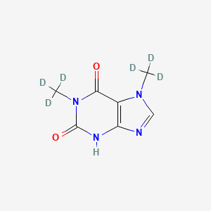 molecular formula C7H8N4O2 B7881582 对茶碱-d6 CAS No. 117490-41-2