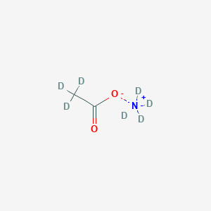 molecular formula C2H7NO2 B7881590 Tetradeuterioazanium;2,2,2-trideuterioacetate 