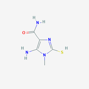 molecular formula C5H8N4OS B7881619 CID 381396 