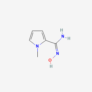 N'-hydroxy-1-methyl-1H-pyrrole-2-carboximidamide