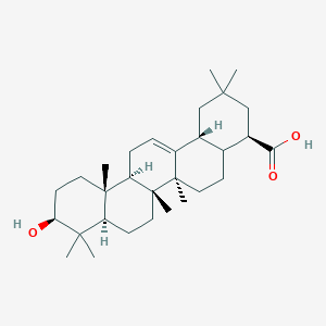 molecular formula C30H48O3 B7881671 齐墩果酸（石竹酚） 