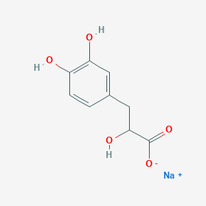 sodium;3-(3,4-dihydroxyphenyl)-2-hydroxypropanoate