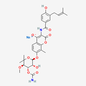 molecular formula C31H35N2NaO11 B7881690 Novobiocin sodium 