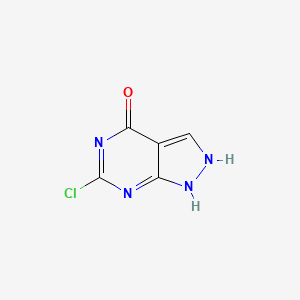 molecular formula C5H3ClN4O B7881722 CID 222237 