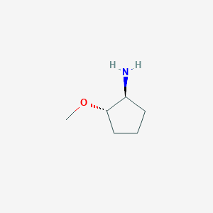 molecular formula C6H13NO B7881834 (1S,2S)-2-Methoxycyclopentan-1-amine 