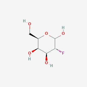 molecular formula C6H11FO5 B7881913 2-deoxy-2-fluoro-D-galactopyranose 