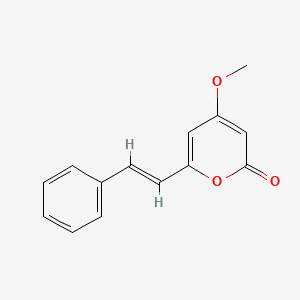 molecular formula C14H12O3 B7881930 Desmethoxyyangonin CAS No. 26531-51-1