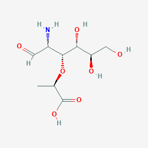 molecular formula C9H17NO7 B7881934 Aldehydo-muramic acid 