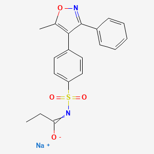 molecular formula C19H17N2NaO4S B7881980 CID 119829 