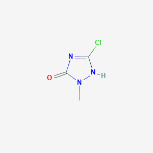 molecular formula C3H4ClN3O B7882001 CID 51072235 