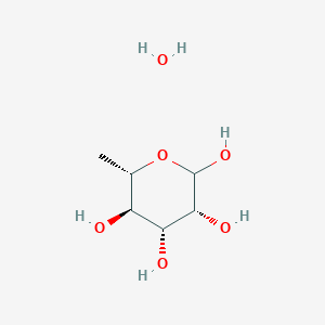 molecular formula C6H14O6 B7882044 (3R,4R,5R,6S)-6-methyloxane-2,3,4,5-tetrol Hydrate 