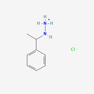molecular formula C8H13ClN2 B7882051 (alpha-Methylbenzyl)hydrazine hydrochloride 