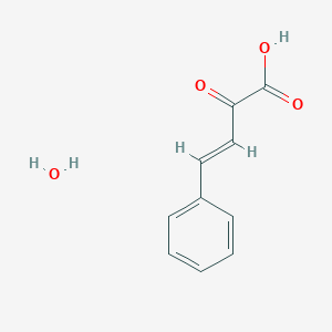 molecular formula C10H10O4 B7882160 (3E)-2-oxo-4-phenylbut-3-enoic acid hydrate 