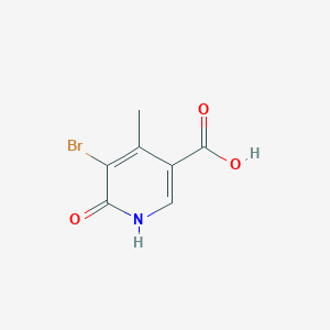 5-Bromo-6-hydroxy-4-methylpyridine-3-carboxylic acid