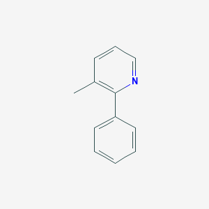 molecular formula C12H11N B078825 3-甲基-2-苯基吡啶 CAS No. 10273-90-2