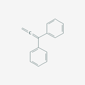molecular formula C15H12 B078826 (1-Phenyl-1,2-propadienyl)benzene CAS No. 14251-57-1