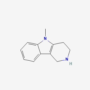 molecular formula C12H14N2 B7882655 5-甲基-2,3,4,5-四氢-1H-吡啶并[4,3-b]吲哚 