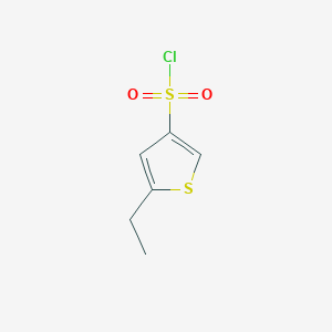 5-Ethylthiophene-3-sulfonyl chloride