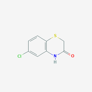 2H-1,4-Benzothiazin-3(4H)-one, 6-chloro-