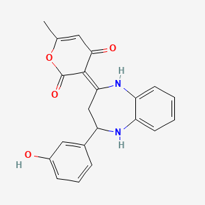 molecular formula C21H18N2O4 B7882830 CID 53491217 