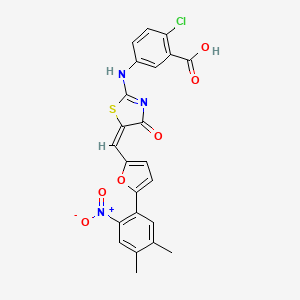 molecular formula C23H16ClN3O6S B7882906 CID 50875611 