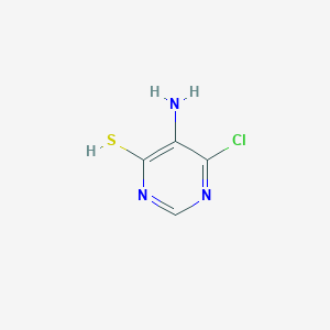 molecular formula C4H4ClN3S B7882913 CID 242446 