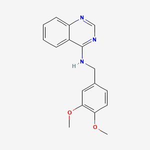 N-(3,4-dimethoxybenzyl)quinazolin-4-amine