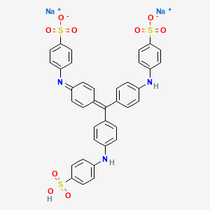 molecular formula C37H27N3Na2O9S3 B7882939 C.I. Acid Blue 93 CAS No. 6415-98-1