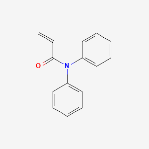 molecular formula C15H13NO B7882953 N,N-二苯基丙烯酰胺 