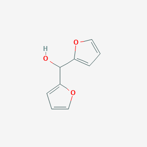 molecular formula C9H8O3 B7883063 2,2'-Difurylmethanol 