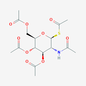 molecular formula C16H23NO9S B7883083 2-Acetamido-1,3,4,6-tetra-O-acetyl-2-deoxy-beta-D-thioglucopyranose 