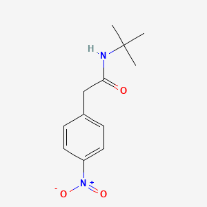 N-tert-butyl-2-(4-nitrophenyl)acetamide