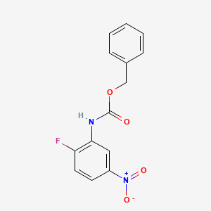benzyl N-(2-fluoro-5-nitrophenyl)carbamate