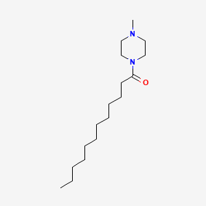 molecular formula C17H34N2O B7883185 1-(4-Methyl-piperazin-1-YL)-dodecan-1-one 