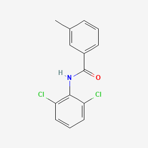 molecular formula C14H11Cl2NO B7883227 N-(2,6-dichlorophenyl)-3-methylbenzamide 