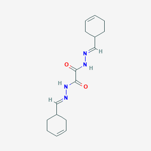 Bis-3-cyclohexenylmethylidene oxalic acid dihydrazide