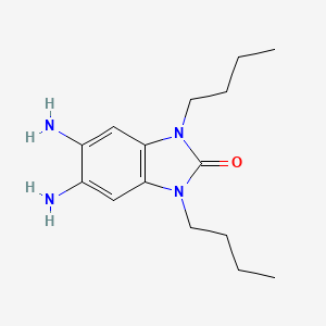 5,6-diamino-1,3-dibutyl-1,3-dihydro-2H-benzimidazol-2-one