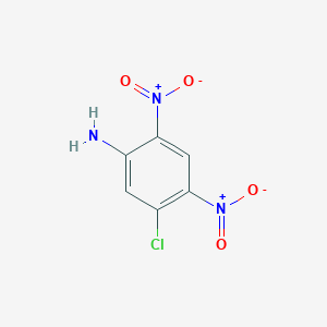 molecular formula C6H4ClN3O4 B7883426 5-Chloro-2,4-dinitroaniline CAS No. 3013-86-3